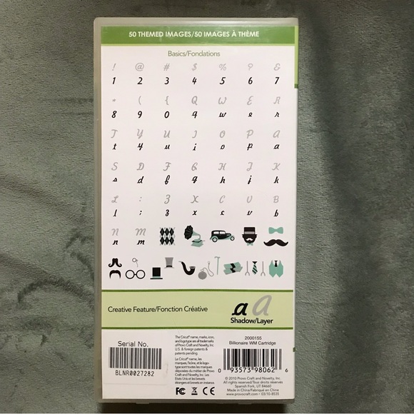 Cricut lite BILLIONAIRE Font - Picture 4 of 16